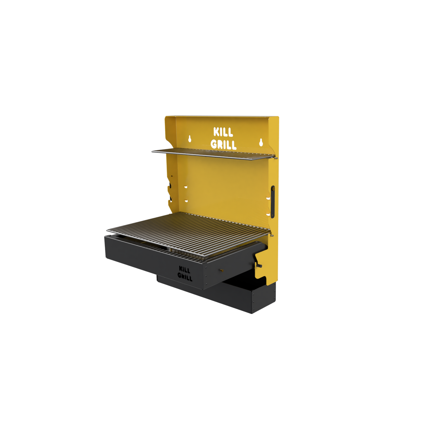 Parrilla Plegable Amarilla/Negra - Full Size