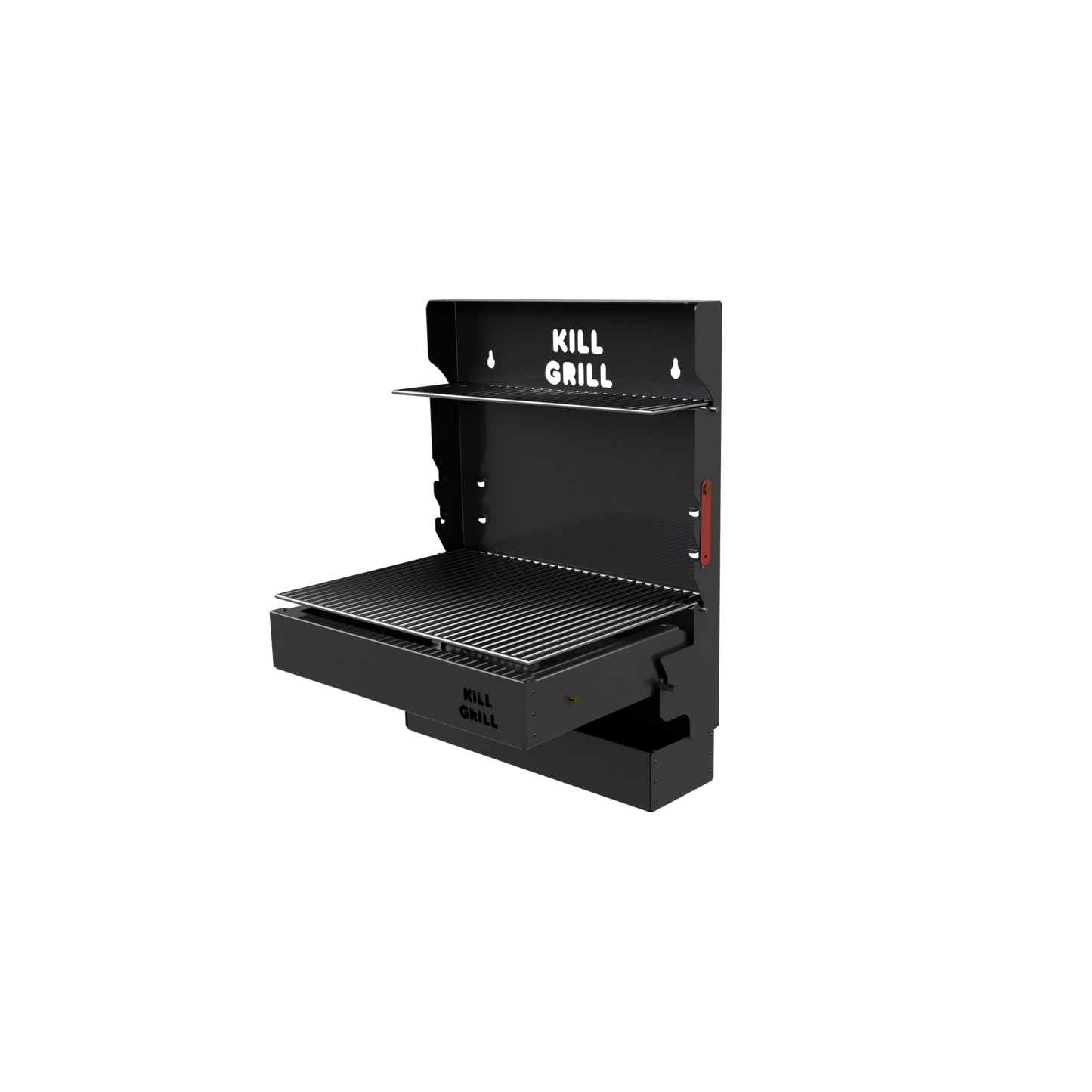 Parrilla Plegable Negra/Negra - Full Size