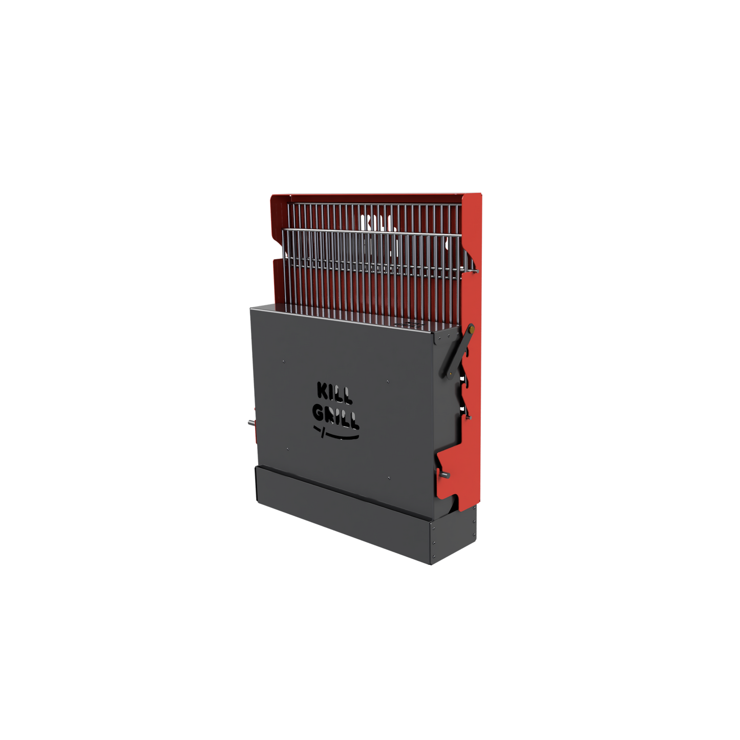 Parrilla Plegable Roja/Negra - Full Size